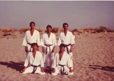 (1984) M Murakami al centro – Massimo Greco in basso a destra